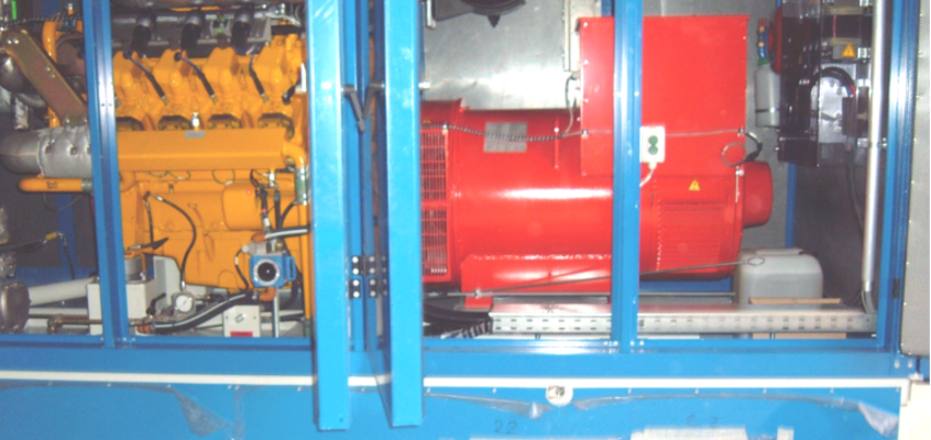 Kompaktmodul Blick auf GenSet
